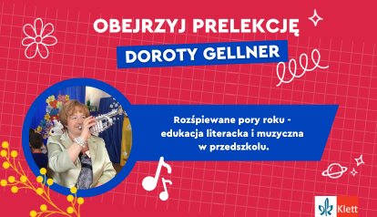 Obejrzyj prelekcję o edukacji literackiej i muzycznej w przedszkolu!