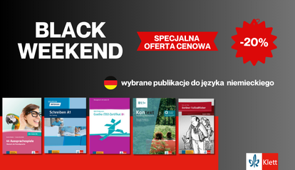 Black Weekend. Wybrane publikacje z oferty do języka niemieckiego 20% taniej!