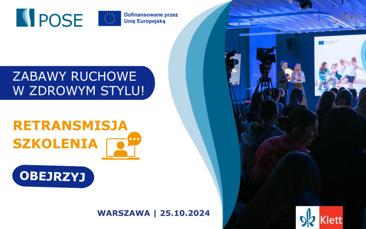 Weź udział w bezpłatnym szkoleniu online „POSE: zabawy ruchowe w zdrowym stylu" i dołącz do grona nauczycieli, którzy dbają o zdrowy rozwój fizyczny przedszkolaków!