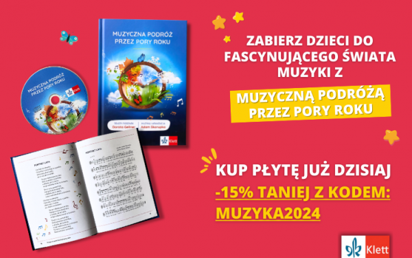 Wyjątkowa promocja na wakacje: 15% zniżki na "Muzyczną podróż przez pory roku"