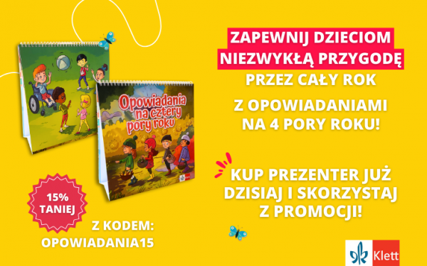 Nie przegap okazji! Prezenter - Opowiadania na 4 pory roku 15% TANIEJ