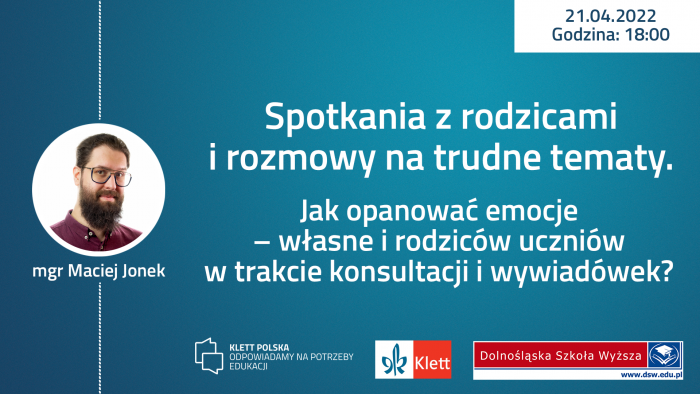 Retransmisja webinarium: Praca nauczyciela w środowisku polsko-ukraińskim – jak radzić sobie z posta...