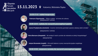 I Śląskie Forum Języków Obcych w Katowicach